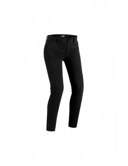 Abbigliamento moto PMJ Jeans Santiago Black Donna