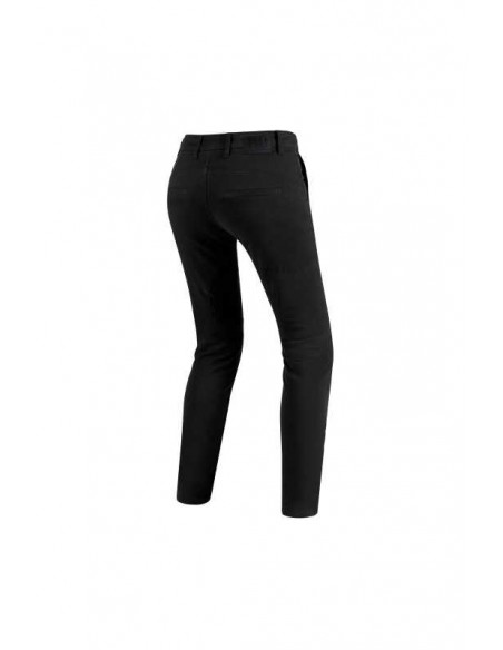 Abbigliamento moto PMJ Jeans Santiago Black Donna