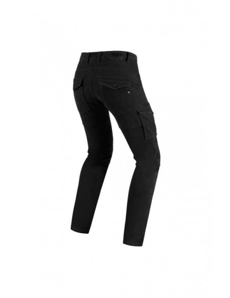Abbigliamento moto PMJ Jeans Santiago Black Uomo