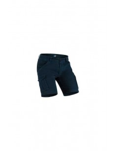 Abbigliamento moto PMJ Jeans Santiago zip Blu Uomo 2
