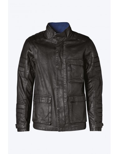 giacca moto PMJ Jeans District black uomo
