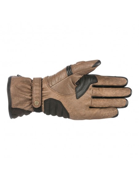 guanti moto alpinestars cafe divine drystar brown black vendita online Como