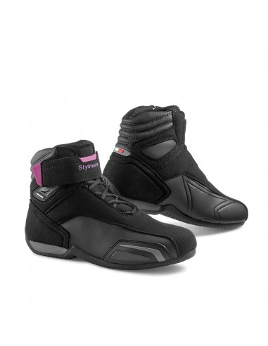 scarpe moto sneaker stylmartin vector wp viola