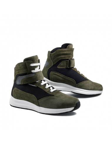 scarpe moto sneaker stylmartin audax wp verde