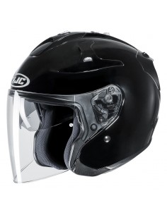casco moto jet hjc fg-jet metal black