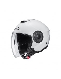casco moto jet hjc i 40 bianco opaco