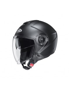 casco moto jet hjc i 40 nero opaco