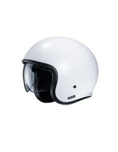 casco moto jet hjc v30 semiopaco bianco