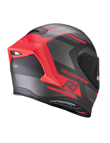 Prezzo del casco integrale SCORPION EXO R1 air Orbis matt black-red