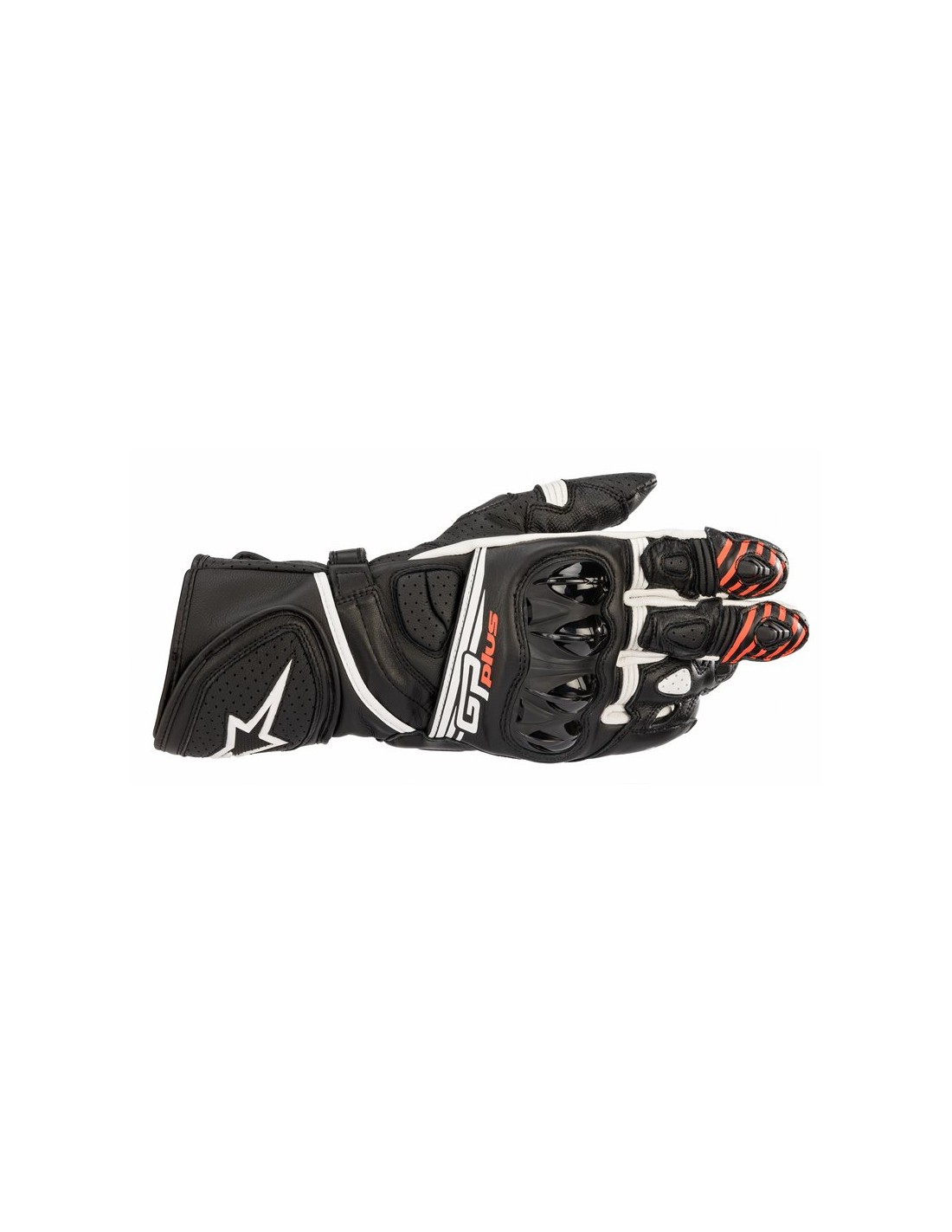 Alpinestars Guanti Pelle Moto ALPINESTARS GP PLUS R colore Black/White/Red misura XXL 
