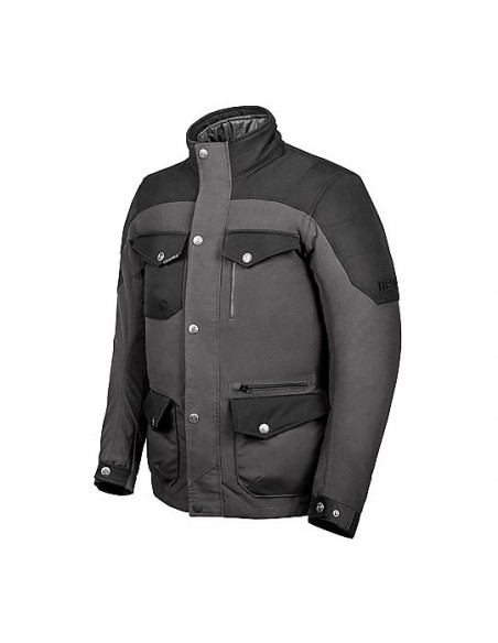 giacca moto HEVIK Portland EVO nero vendita online Como