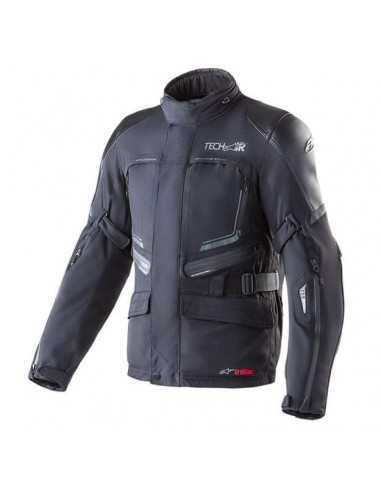 giacca moto alpinestars valparaiso 2 drystar jacket TECH AIR compatibile black gray sand vendita online Como