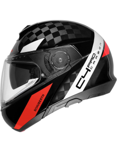 casco moto modulare schuberth C4pro carbon avio red vendita online Como