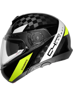 casco moto modulare schuberth C4pro carbon avio yellow vendita online Como