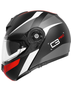 casco moto modulare Schuberth C3 Pro Sestante red in vendita online a Como