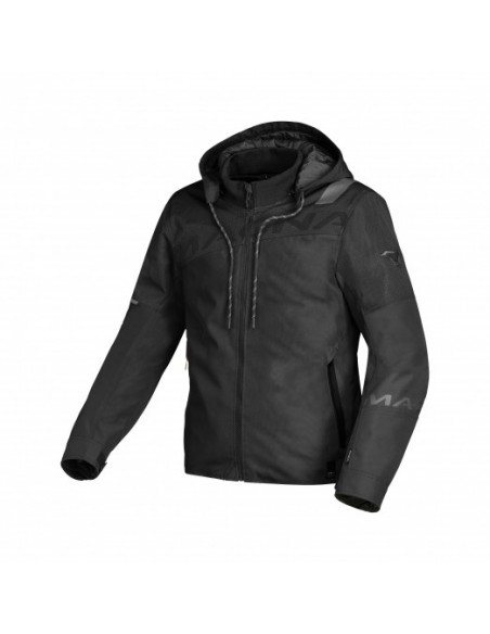 giacca moto MACNA Racoon black in vendita online a Como
