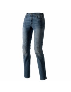 jeans moto Clover SYS-4 blu...