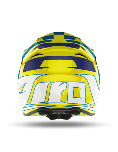 casco moto cross AIROH Twist 2.0 Giallo gloss