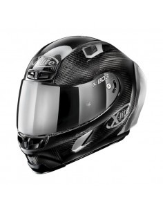 casco moto integrale X-lite X-803 RS Ultra Carbon Silver Edition in vendita a Como