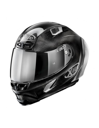casco moto integrale X-lite X-803 RS Ultra Carbon Silver Edition in vendita a Como