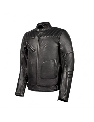 giacca pelle moto HEVIK Garage vendita online Como