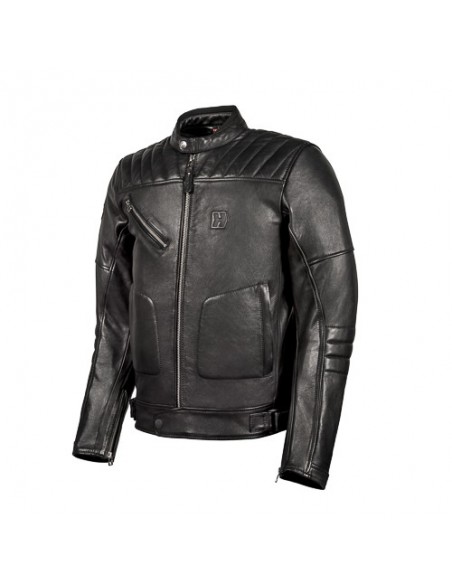 giacca pelle moto HEVIK Garage vendita online Como