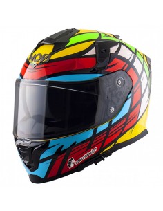 casco moto NOS NS-10 rubik