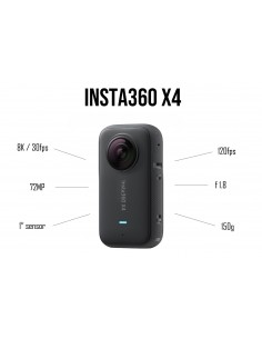 Action Camera Insta360 X4 2