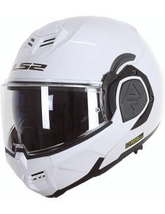 casco moto modulare LS2...