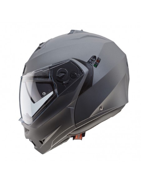 casco moto modulare caberg duke II antracite opaco vendita online Como