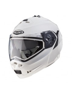 casco moto modulare caberg duke II bianco metallizzato vendita online Como