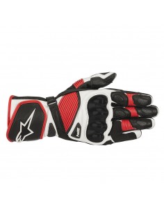 guanti moto alpinestars sp 1 v2 black white red vendita online Como
