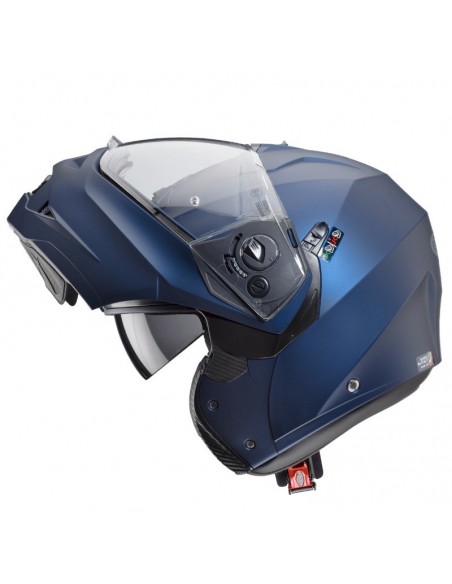 casco moto modulare caberg duke II blu opaco yama vendita online Como