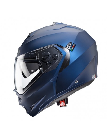casco moto modulare caberg duke II blu opaco yama vendita online Como