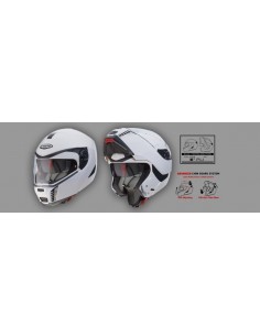 casco moto modulare caberg sintesi bianco vendita online Como 2