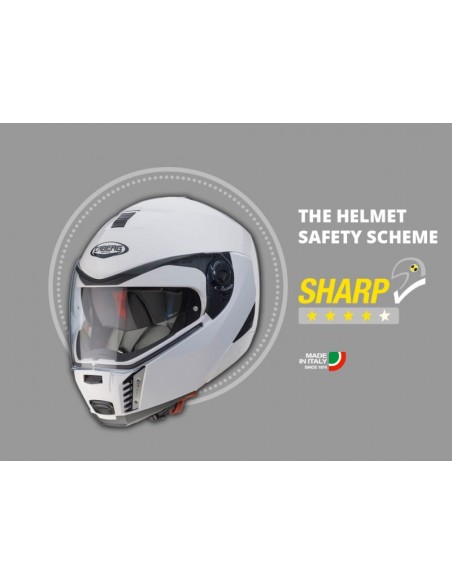 casco moto modulare caberg sintesi bianco vendita online Como