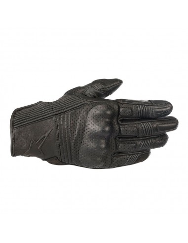 guanti moto alpinestars mustang v2 black black vendita online Como