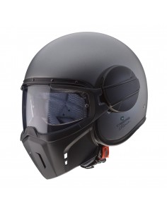 casco moto jet CABERG Ghost antracite opaco vendita online Como