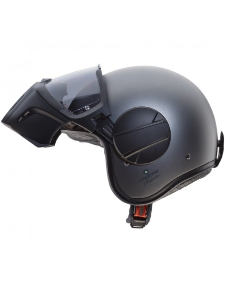 casco moto jet CABERG Ghost antracite opaco vendita online Como