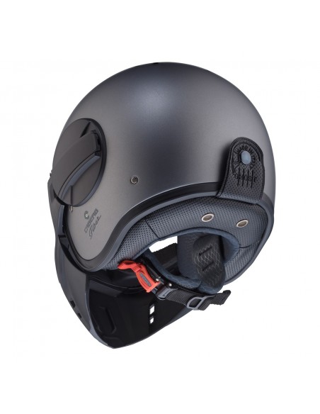 casco moto jet CABERG Ghost antracite opaco vendita online Como