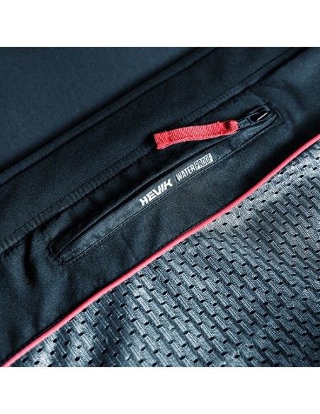 giacca moto HEVIK Antares nero vendita online Como