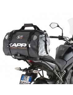 borsa da sella KAPPA waterproof nera 50lt wa404R vendita online Como 2