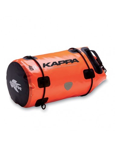 borsa rullo KAPPA da sella arancio fluo 40lt wa405f vendita online Como