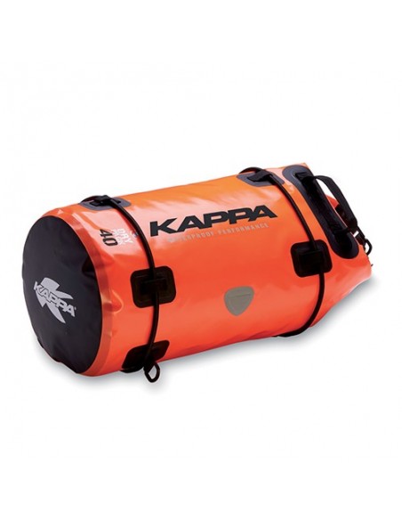 borsa rullo KAPPA da sella arancio fluo 40lt wa405f vendita online Como