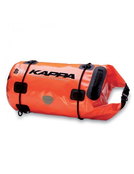 borsa rullo KAPPA da sella arancio fluo 40lt wa405f vendita online Como