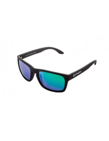 OCCHIALI MOTO ETHEN ICE NERO MAT/LENTE VERDE REVO vendita online Como