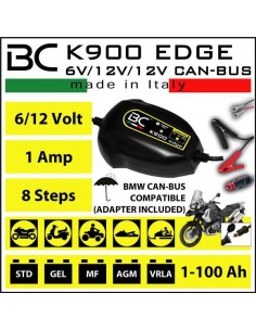 Carica batteria&manutentore moto&manutentore moto BC K900 EDGE 6V/12V/12V CAN-Bus con adatt. accend. ACC612V vendita online Como 2
