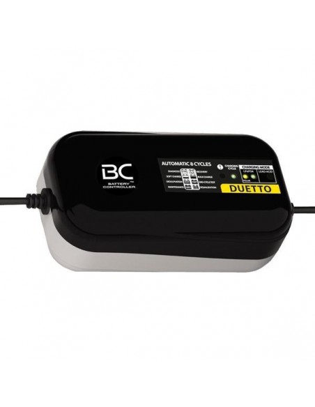 Carica batteria&manutentore moto BC DUETTO Piombo/Litio con adatt. accendisigari ACC612V vendita online Como