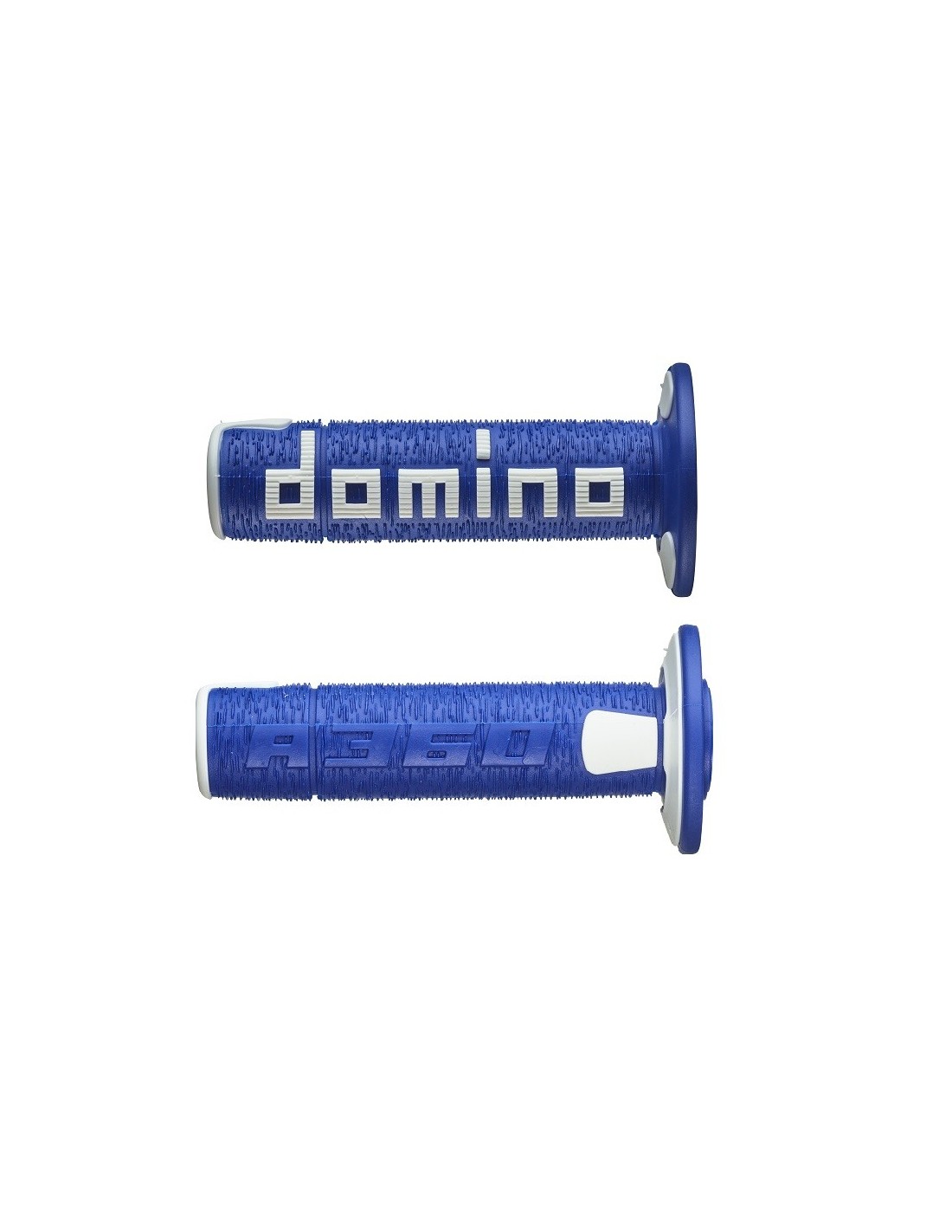 Prezzo del accessori moto DOMINO coppia manopole blu bianco A36041C4846