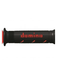 accessori moto DOMINO coppia manopole nero ross A25041C4240   vendita online Como